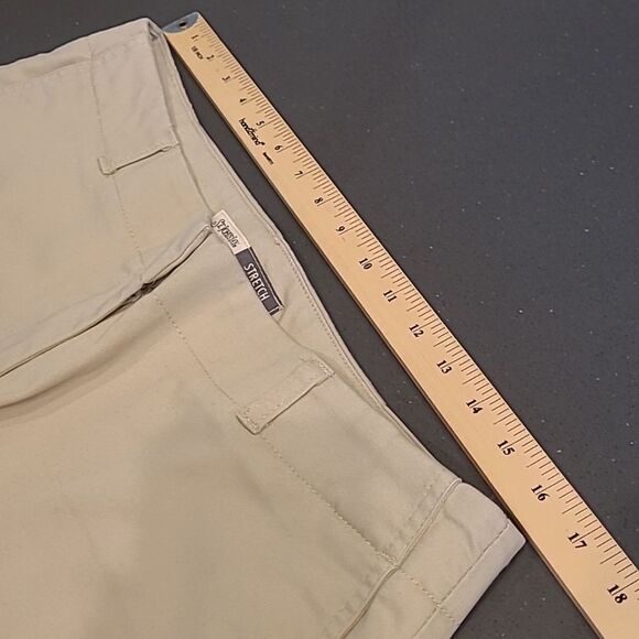 St. John's Bay stretch  sz 16 tall khaki pants - Picture 3 of 11